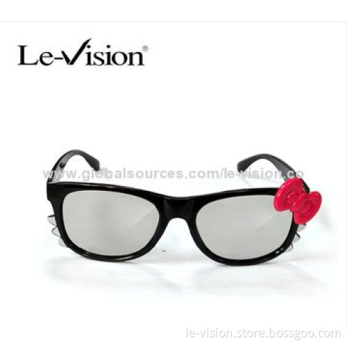 Children's Cinema Eyewear for Passive Digital Projector System